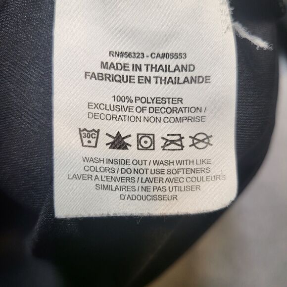 Nike Polo Shirt Mens XL Black Short Sleeve Embroidered Laethem Way - Picture 4 of 10